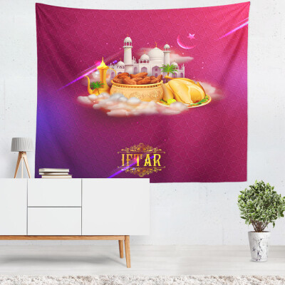 

Gobestart Muslim Ramadan Festival Tapestry Home Decor Wall Paintings Party Festival Favor