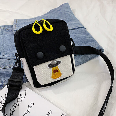 

Tailored Women Fashion Canvas Solid Coin Purse Shoulder Tote Handbag Casual Bag