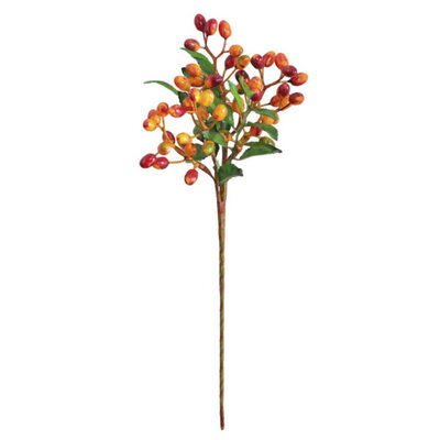 

Artificial Flower Single Five-Prong Simulation Olive Fruit Blueberry Fruit Cranberry Berry shooting prop flower home decor