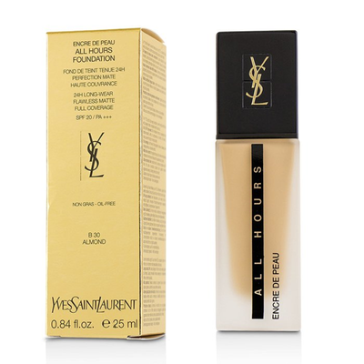

YVES SAINT LAURENT - All Hours Foundation SPF 20 - B30 Almond 25ml084oz
