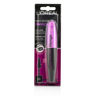 

LOREAL - Mega Volume Miss Manga Mascara - Mega Black 85ml028oz