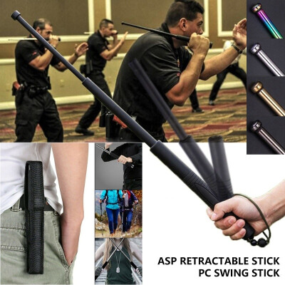 

2020 New Premium Self-defense Tool PCAlloy Defense Baton Three Section Expansion Rod Outdoors Military Baton