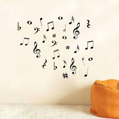 

Home Musical Notes Variety Pack Wall Stickers Vinyl Decoration Decal Art Living Room Bedroom Bathroom Home Decor Mural