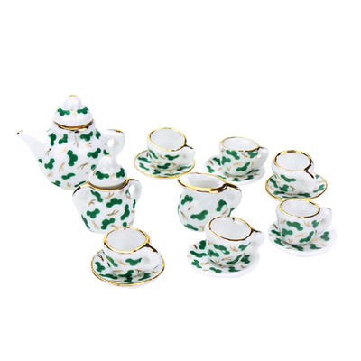 

Siaonvr 112 16 Dollhouse Miniature Scene Model Tea Service Set Pretend Play Toy