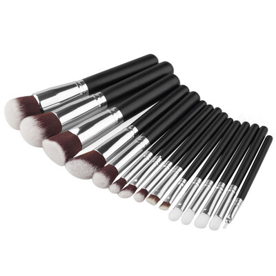 

2017 High quality 15Pcs Makeup Brushes Pro Cosmetic Make Up Brush Set Superior Soft Brush unicorn makeup brushes
