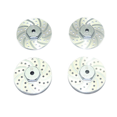 

Siaonvr GPM Racing Aluminum FrontRear Brake Disc Rotor Anti Rust For AXIAL 118 RC Car