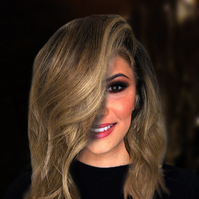 

Tailored Women Gold Brazilian Short Wavy Curly Parting High Temperature Fiber Wig Hair