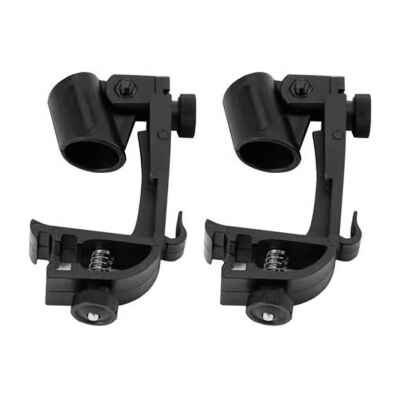 

1 Pair Multifunctional Shock-proof Drum Bracket 22mm Caliber Locking Device Metal Plastic Microphone Stand