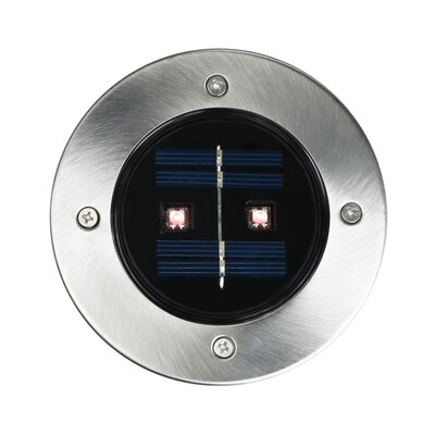 

〖Follure〗Solar 2 LED Outdoor Path Light Spot Lamp Yard Garden Lawn Landscape Waterproof