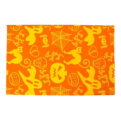 

Halloween Printed Tablecloth PVC Halloween Disposable Table Cover Bar Tabletop Atmosphere Decoration Party Supplies