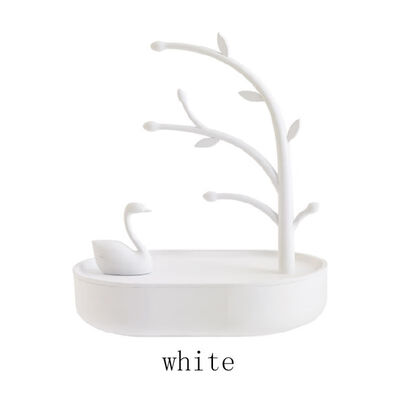 

4 Color Brief Swan Jewelry Storage Box Multi-Functional Storage Chest Jewelry Box Storage Rack Storage Shelf Of Ring