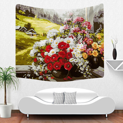 

Toponeto Colorful Print Tapestry Art Room Wall Hanging Tapestry Art Nature Home Decor