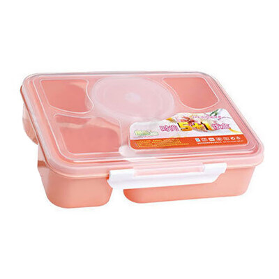 

Microwave Bento Lunch Box Spoon Utensils Picnic Food Container Storage Box