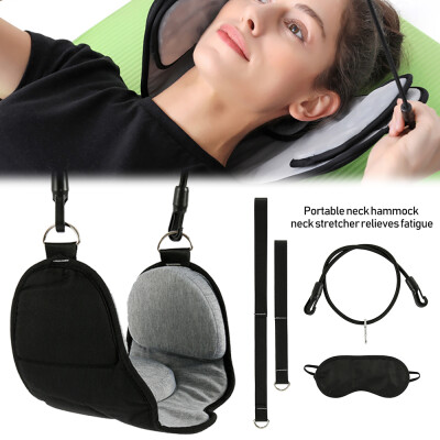 

Portable Neck Hammock Neck Stretcher Fatigue Pressure Relief Neck Support Relief Fatigue Tools At Home & Office