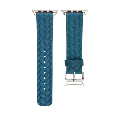

〖Follure〗Leather Accessory Band Replacement Bracelet Watchband For Apple Watch 38mm BK