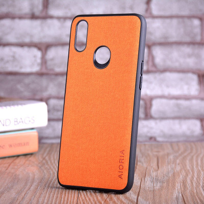 

Case for OPPO Realme 3 3 pro coque Luxury textile Leather skin soft TPU hard PC phone cover for OPPO Realme 5 5 pro case funda