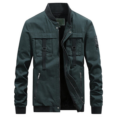 

Toponeto Mens Winter Warm Casual Fashion Pure Color Jacket Zipper Outwear Coat Tops