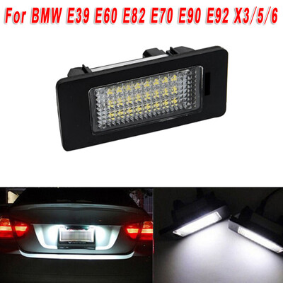 

1pc DC 12V Car Auto LED License Plate Light Replace For BMW X Series F16 X6 14