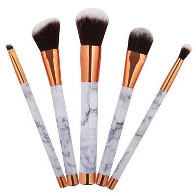 

MAANGE 5Pcs Professional Make Up Brushes Women Eyeshadow Foundatin Powder Makeup Cosmetic Brush Kit maquiagem