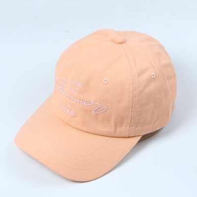 

Hat Female Duck Tongue Cap Letter Embroidery Korean Character Student Street Spring&Autumn Mens Black Baseball Cap Net