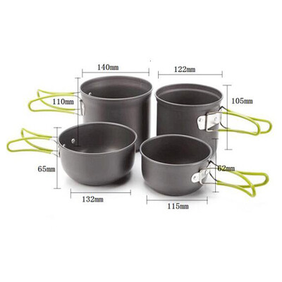 

SUNIONS outdoor picnic camping mountaineering cookware pot set 17950-17964