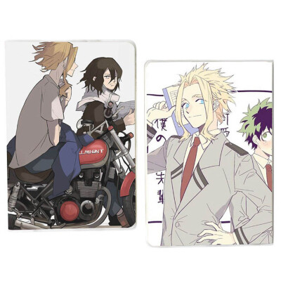 

redCherry Anime My Hero Academia Notebook Diary Stationery Notepad Cartoon Writing Notebook