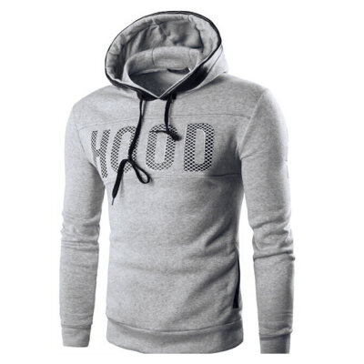 

Winter Men Hooded Coat Warm Hoodie Slim Sweatshirt Tops Outwear Pullover