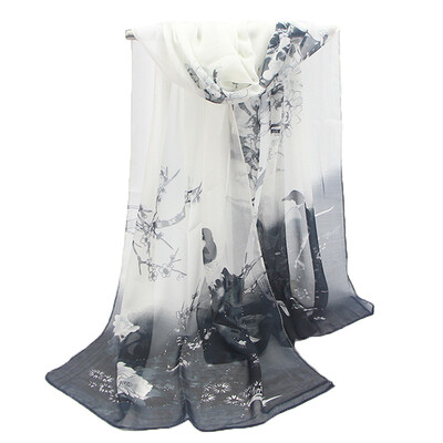 

Gobestart Women Fashion Jacquard Cotton Parisian Stripe Shawl Soft Beach Towel Scarf