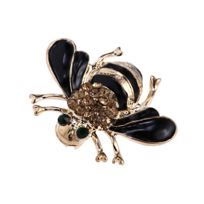 

Fashion Women Delicate Little Bee Crystal & Rhinestone Pin Brooch Jewelry Gift