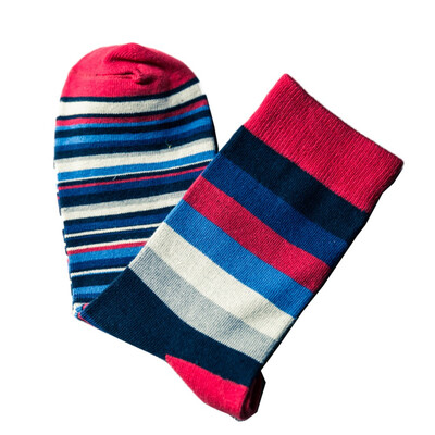 

Mens Funny Striped Cotton Socks Gift Idea Great Birthday & Party Gift
