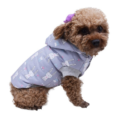 

Dog Clothes Winter Pet Warm Vest Cute Rabbit Printed Puppy Down Jacket Hoodies for Small Dogs Coat Jacket Pet Clothing Outfit