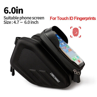 

Cycling Bicycle Bike Front Frame Tube Bag Phone Holder Touch Screen Waterproof