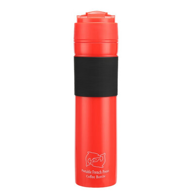 

Coffee Maker Stainless Steel 300ml Press Coffee Pot Thermo Teapot Vacuum Tumbler Thermos Coffee Mug Travel
