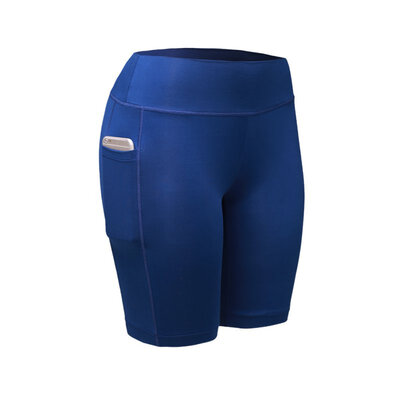 

Quick Dry Women Shorts 2017 Women Elastic Short With Pocket Feminino Casual Fitness Workout Shorts