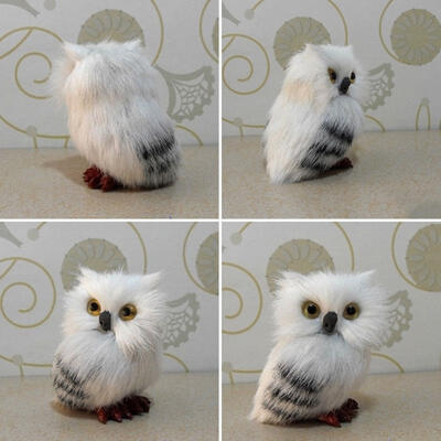 

Christmas Lively Owl Animal Tree Hanging Brush Pendant Ornaments Xmas Decor Prop