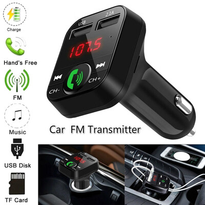 

New Bluetooth Wireless Car MP3 FM Transmitter Radio Adapter 2 Usb Charger