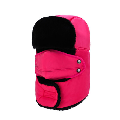 

Winter Warm And Thicker Hats Women Men Outdoor Cycling Windproof And Waterproof Warm Hats Outdoor Adults Ear Protector Hats