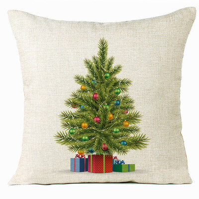 

Tailored Xmas Christmas Tree Sofa Bed Home Decoration Festival Pillow Case Cushion Cover