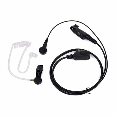 

Multi-Pin Earpiece PTT MIC Headset Replacement for GP328plus GP338plus Radio Walkie Talkie Covert Acoustic Tube