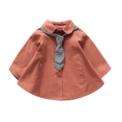 

Children bat shirt Jackets Cotton Children Full Sleeve windbreaker jacket with scarf Korean Style Solid Color