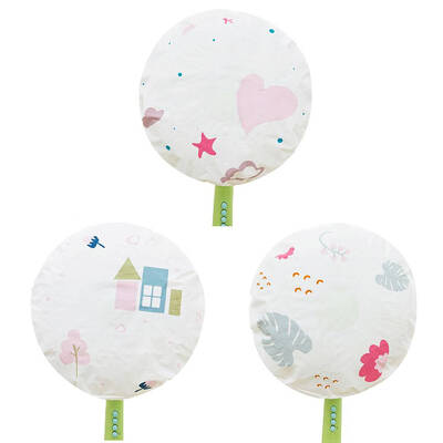 

45cm Standing Round Fan Dust Cover Safety Sheild PEVA Fan Protector Washable Foldable Dustproof