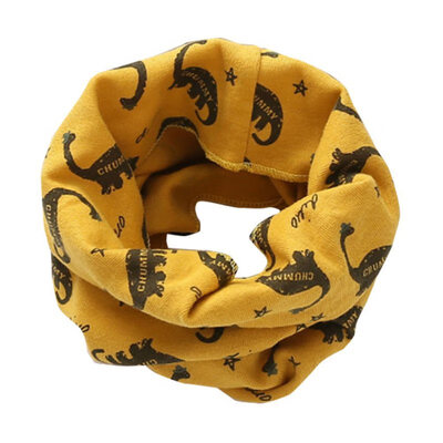

Fashion Infant Thick Cotton Collar Scarves Baby Boys Girls Winter Warmer Cartoon Animal Pattern Scarf Toddler Neckerchiefs 0-12Y