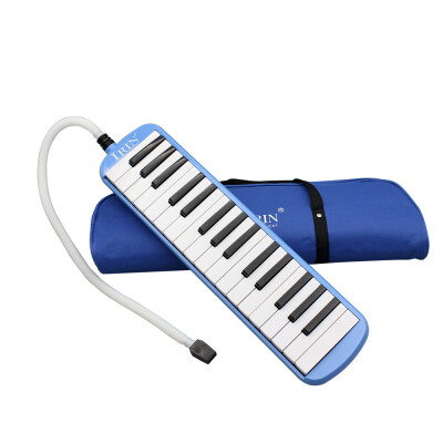 

32 Piano Keys Melodica Musical Education Instrument for Beginner Kids Children Gift with Carrying Bag Green