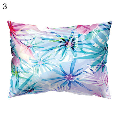 

Colorful Pigment Print Pillow Case Cushion Cover Removable Sofa Bed Cafe Decor