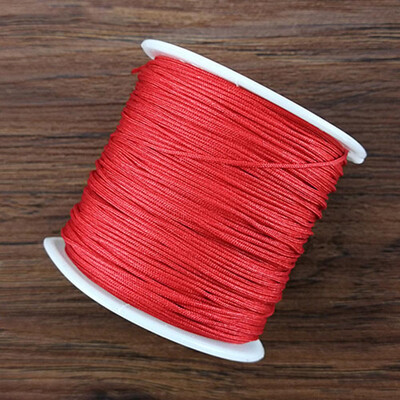 

1Pc 45M Nylon Cord Thread Chinese Knot Macrame Cord Bracelet Braided String Diy 17 Colors