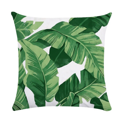 

Pillow Case Tropical Leaves Series Linen Cushion Covers