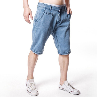 

Tailored Mens Fashion Denim Cotton Solid Straight Pocket Trouser Distressed Jeans Pants