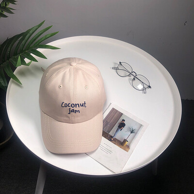 

Korean version of spring&summer simple letters embroidered baseball cap outdoor casual Joker Sun visor Cap for men&women