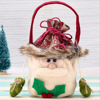 

Kid Cute Cartoon Christmas Cartoon Elk Bag Gift Children Handbag Bags