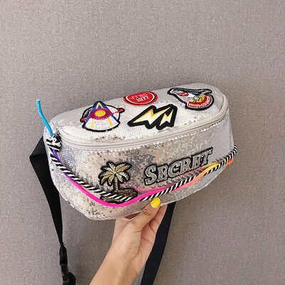 

Tailored Female Personality Travel Pockets Fashion Letters Men Sports Messenger Bag